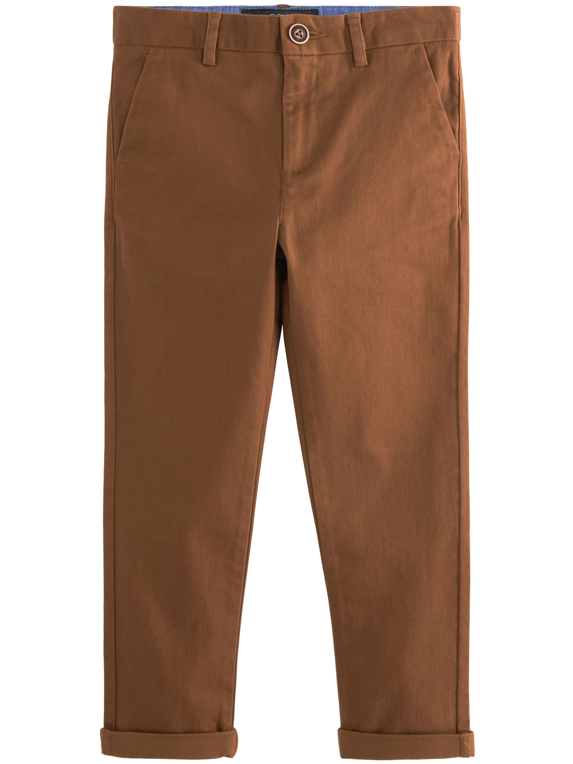 Next regular Παντελόνι σε καφέ: μπροστά