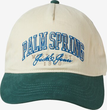 JACK & JONES Cap 'Palme' in Beige: front