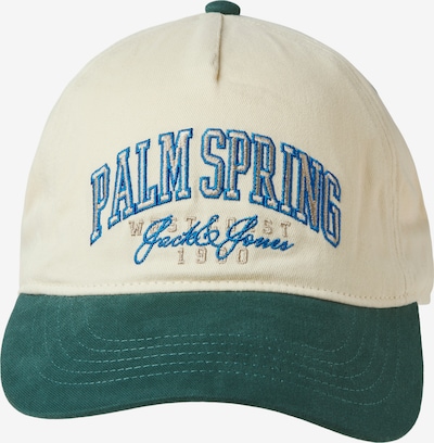 JACK & JONES Lippalakki 'Palme' värissä beige / sininen / vihreä, Tuotenäkymä