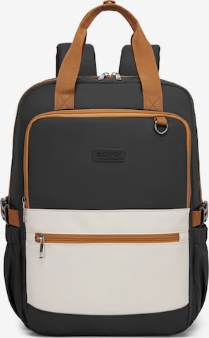 Kono Backpack in Beige: front