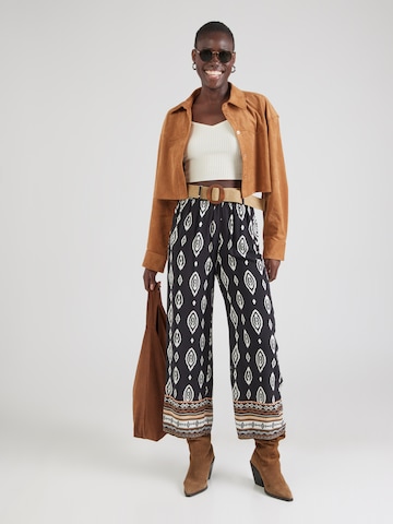 Wide Leg Pantalon 'Ce44cili' Hailys en noir