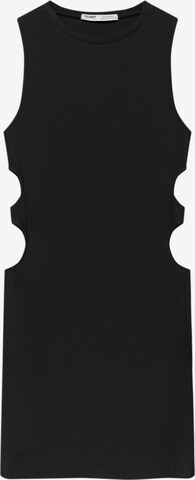 Pull&Bear Summer Dress in Black: front