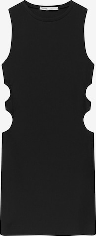 Pull&Bear Summer Dress in Black: front