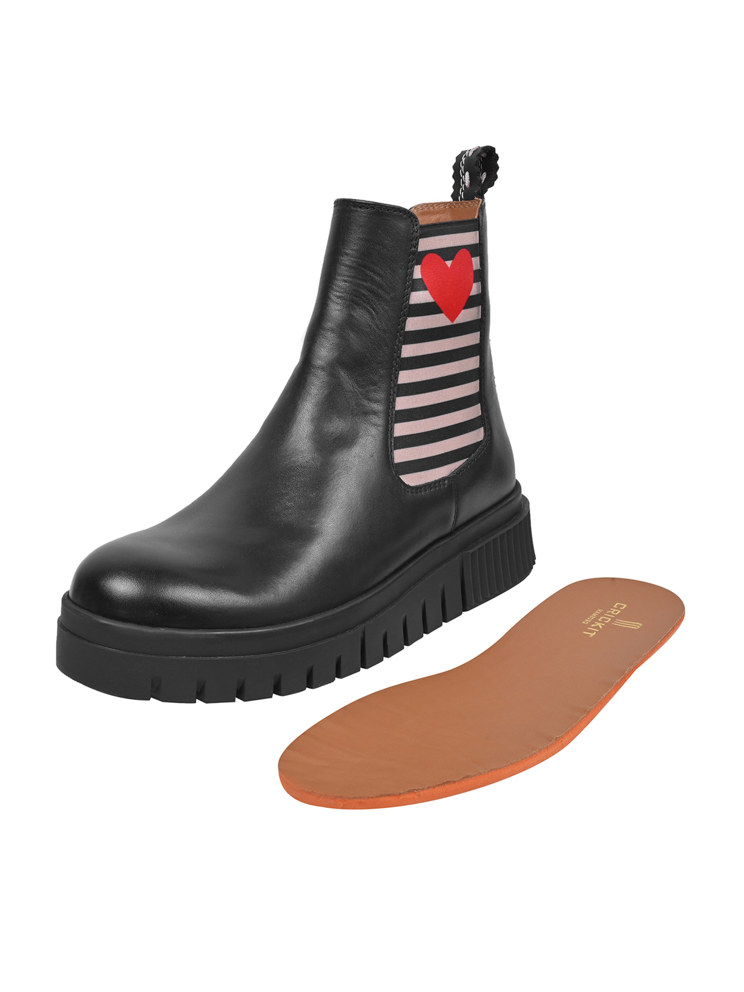 Crickit Chelsea boots ' NAELLE ' in Zwart