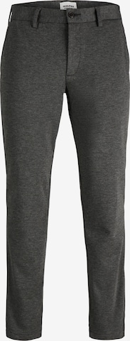 Pantalon chino JACK & JONES en gris : devant