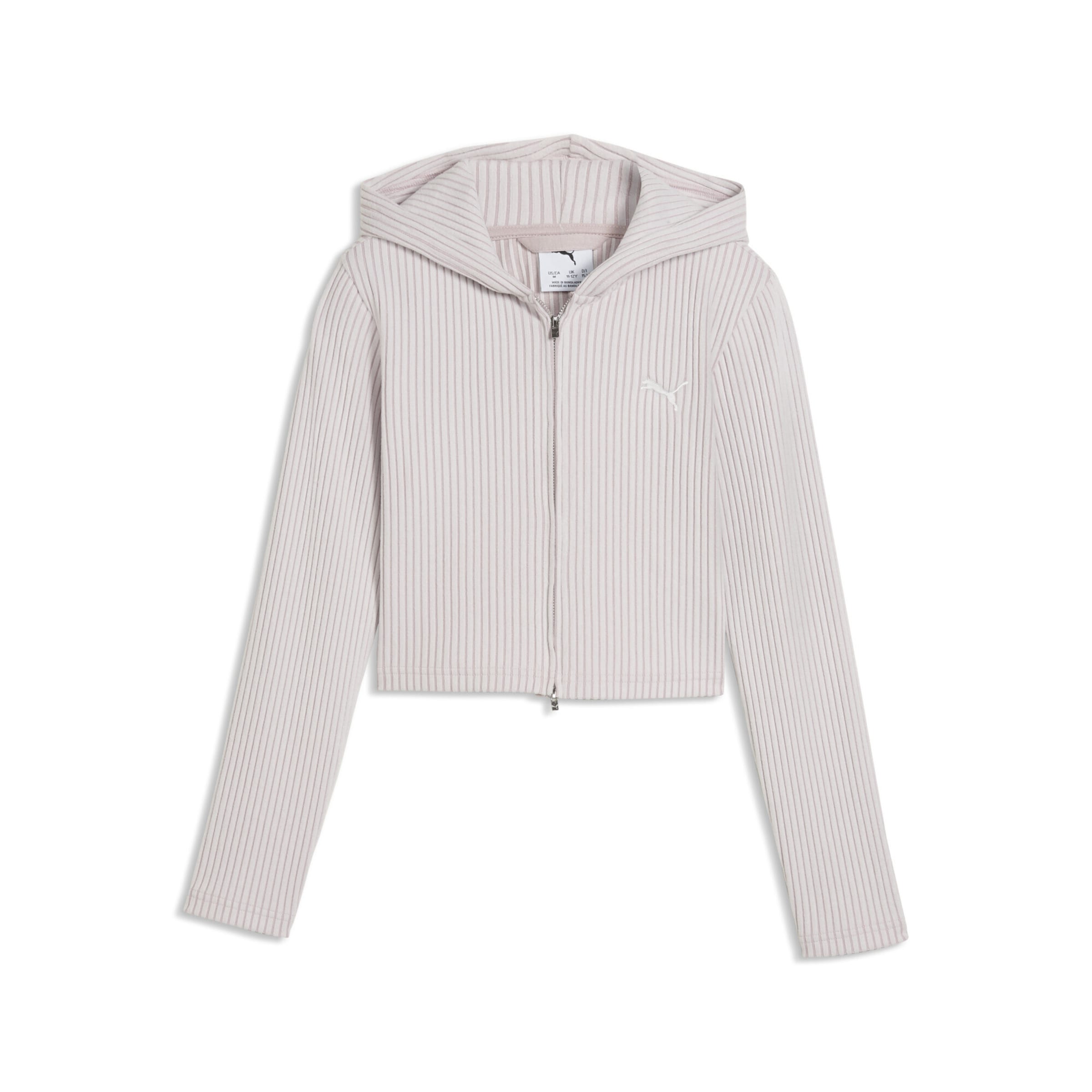 Veste de survêtement 'Essentials' PUMA en rose : devant