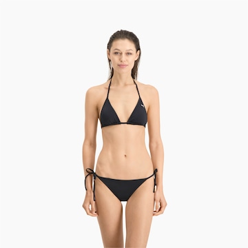 PUMA Triangle Bikini top in Black