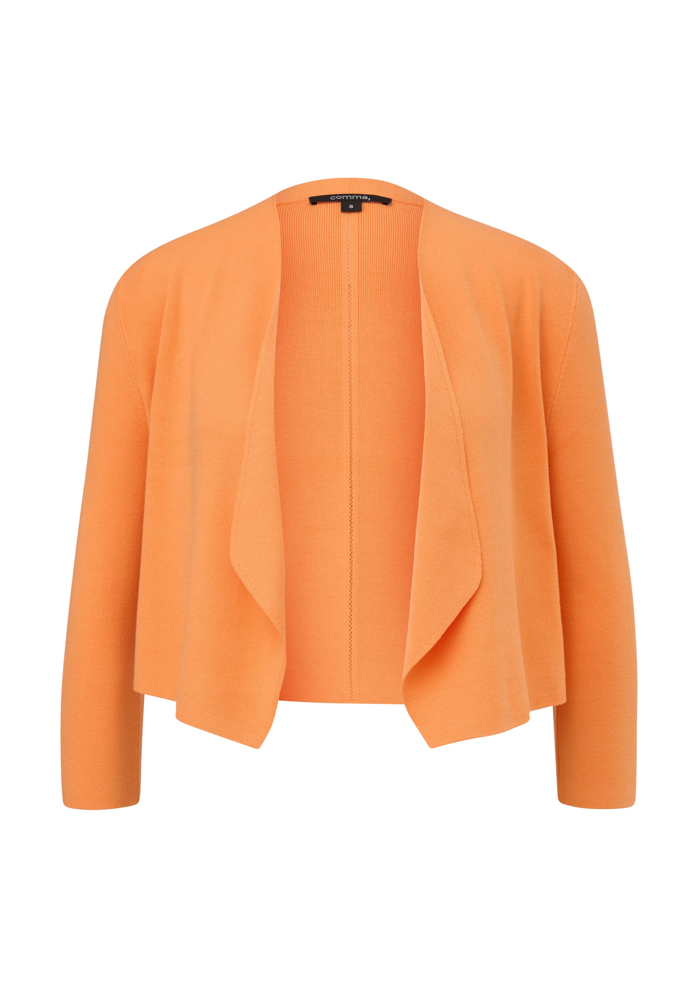 COMMA Strickjacke in Orange: Vorderseite