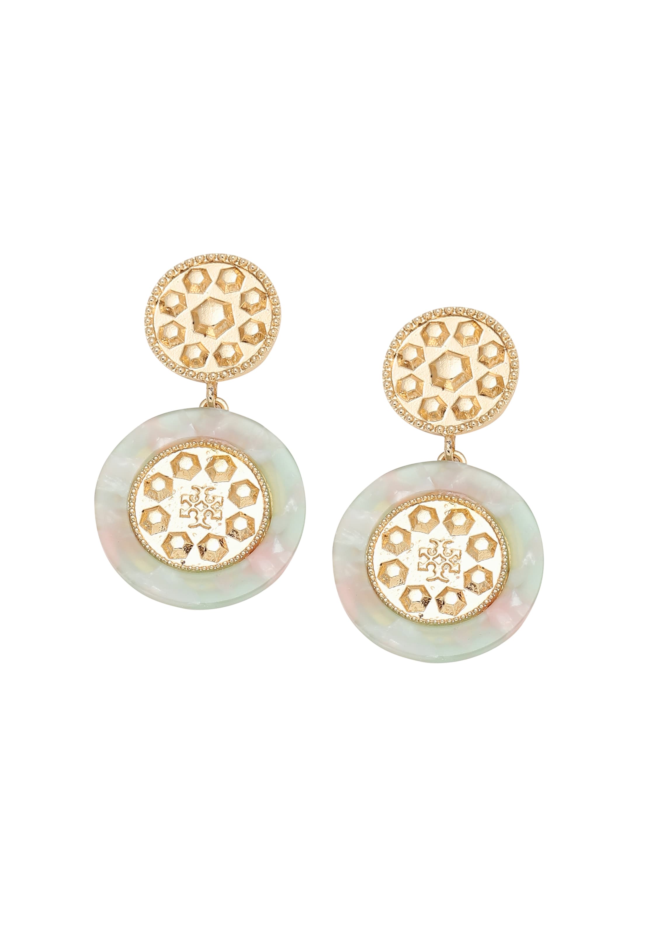 SOHI Fülbevalók 'Gaynor' - arany: elől