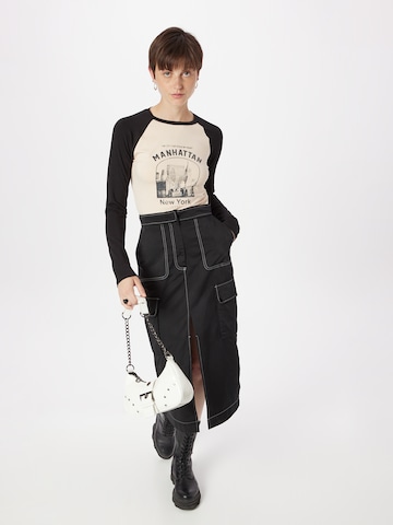 T-shirt 'Manhattan' Nasty Gal en noir