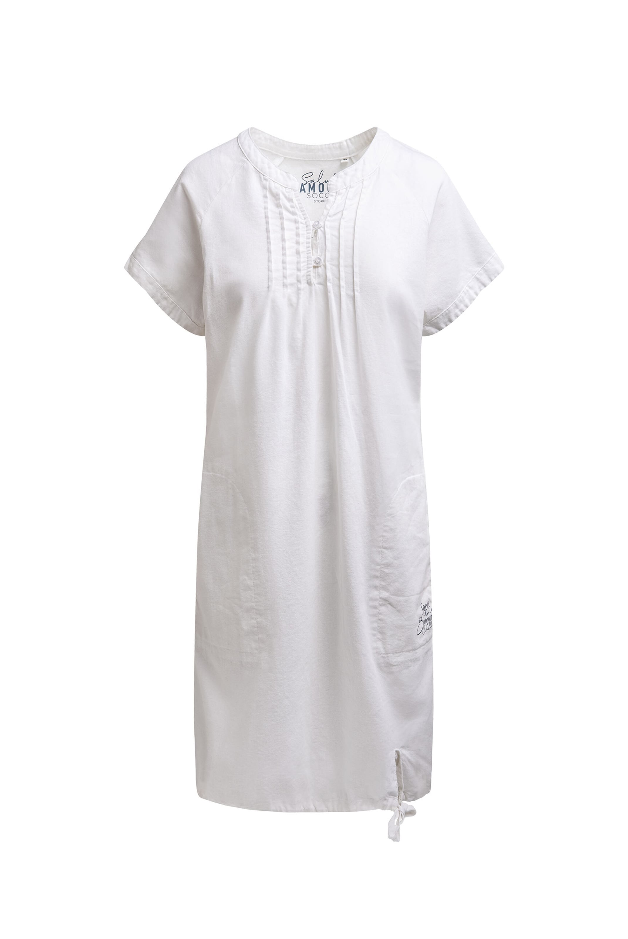 Soccx Summer Dress in White: front