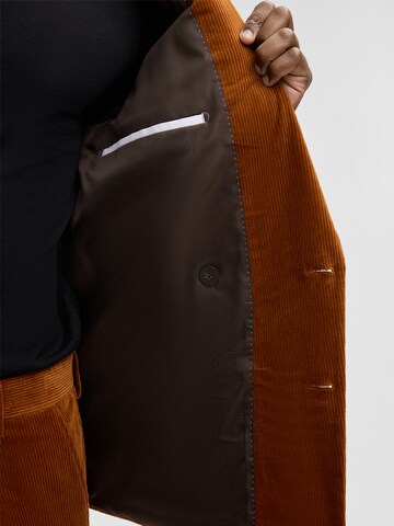 STRELLSON Slim fit Business blazer 'Ashton' in Brown