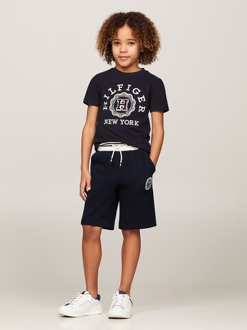 TOMMY HILFIGER Normální Kalhoty – modrá