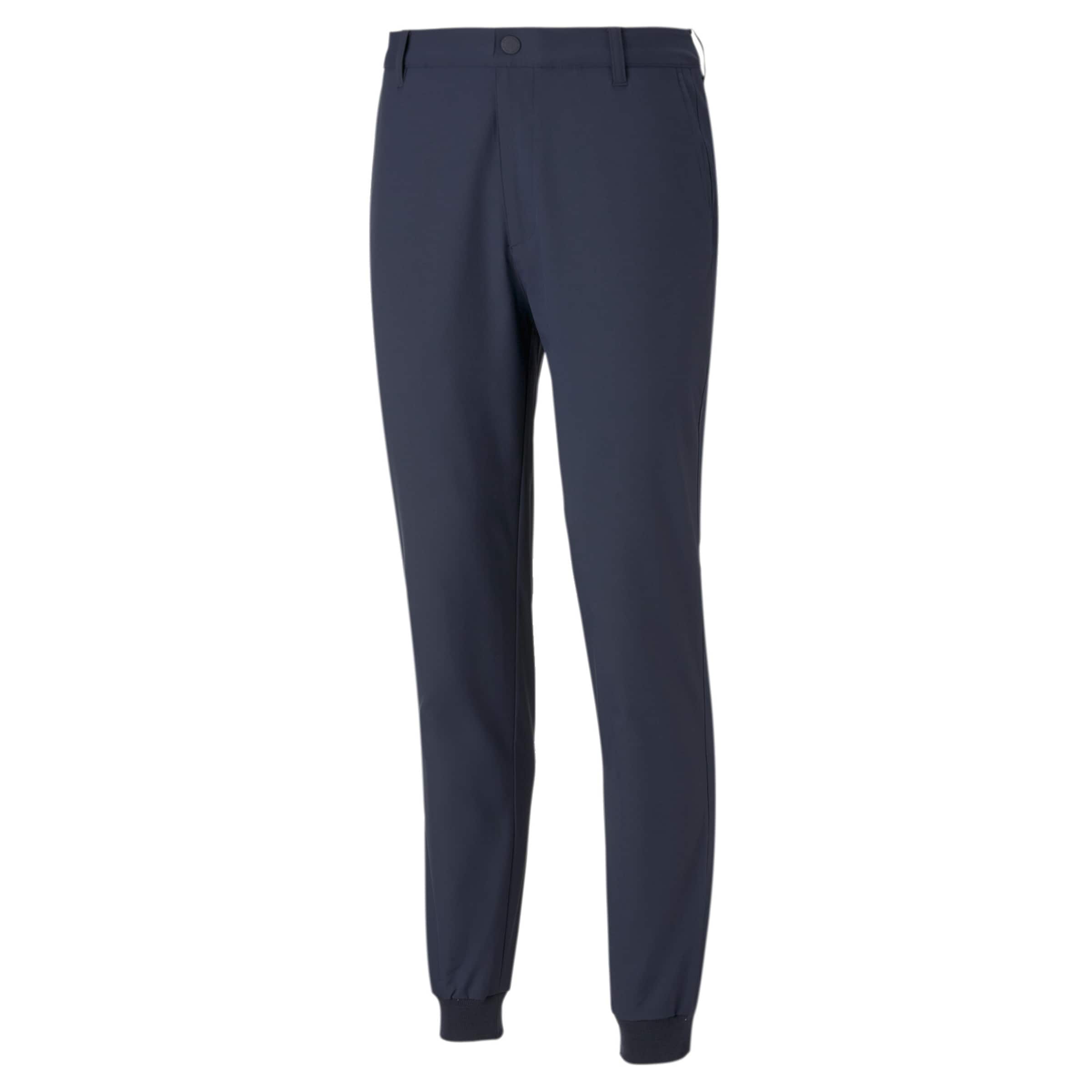 Regular Pantalon de sport PUMA en bleu : devant