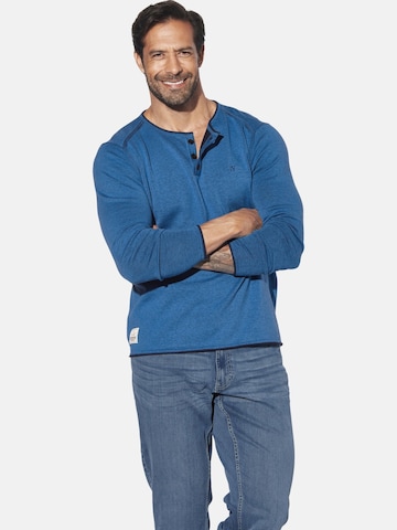 Jan Vanderstorm Trui ' Akselberg ' in Blauw: voorkant