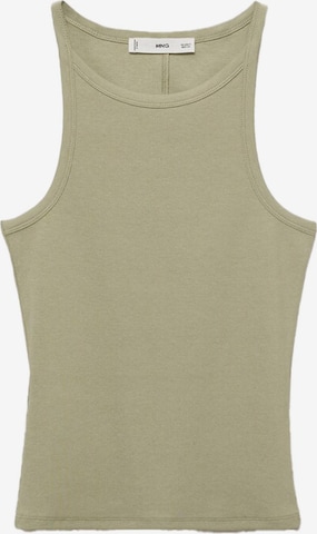 MANGO Топ 'BONINI' в зелено: отпред