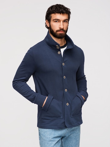 Ombre Sweatshirt in Blau: Vorderseite