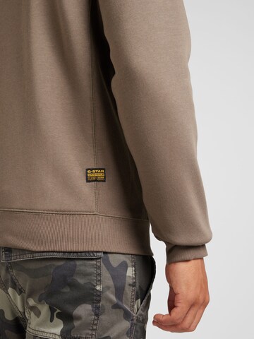 G-STAR Regular fit Sweatshirt 'Premium Core' in Bruin