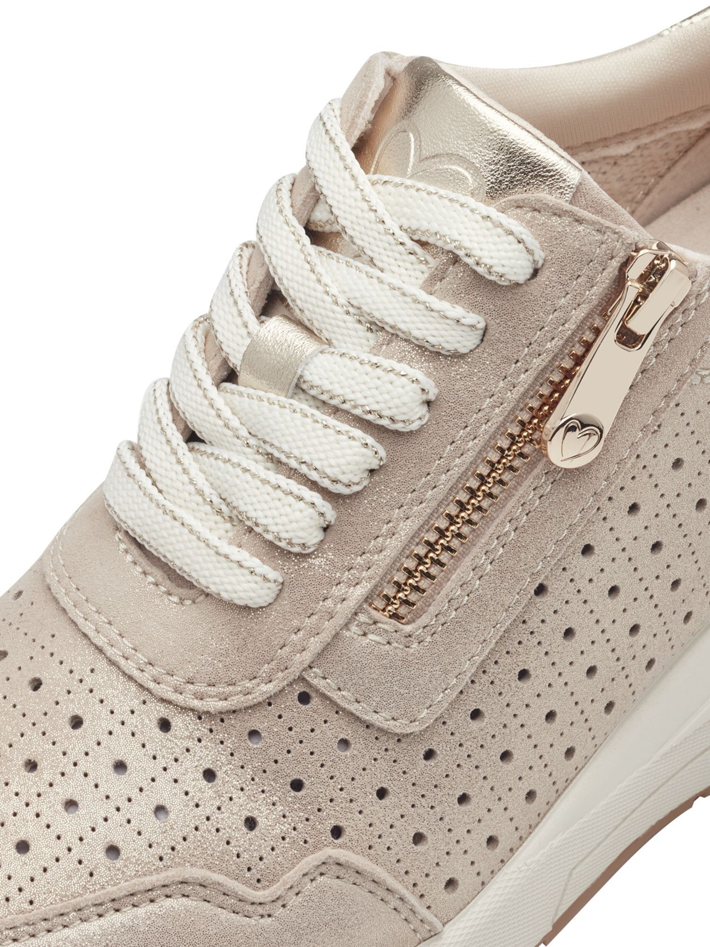MARCO TOZZI Platform trainers in Silver