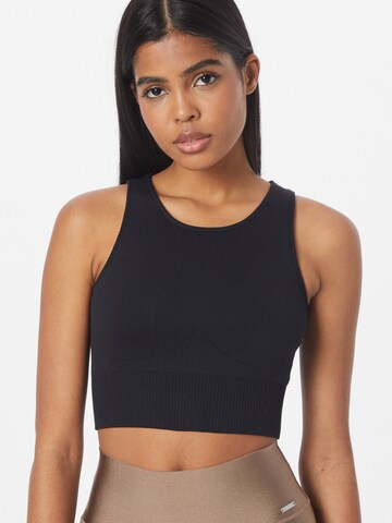 aim'n Sports top in Black: front