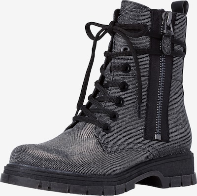 MARCO TOZZI by GUIDO MARIA KRETSCHMER Stiefelette in schwarz / silber, Produktansicht