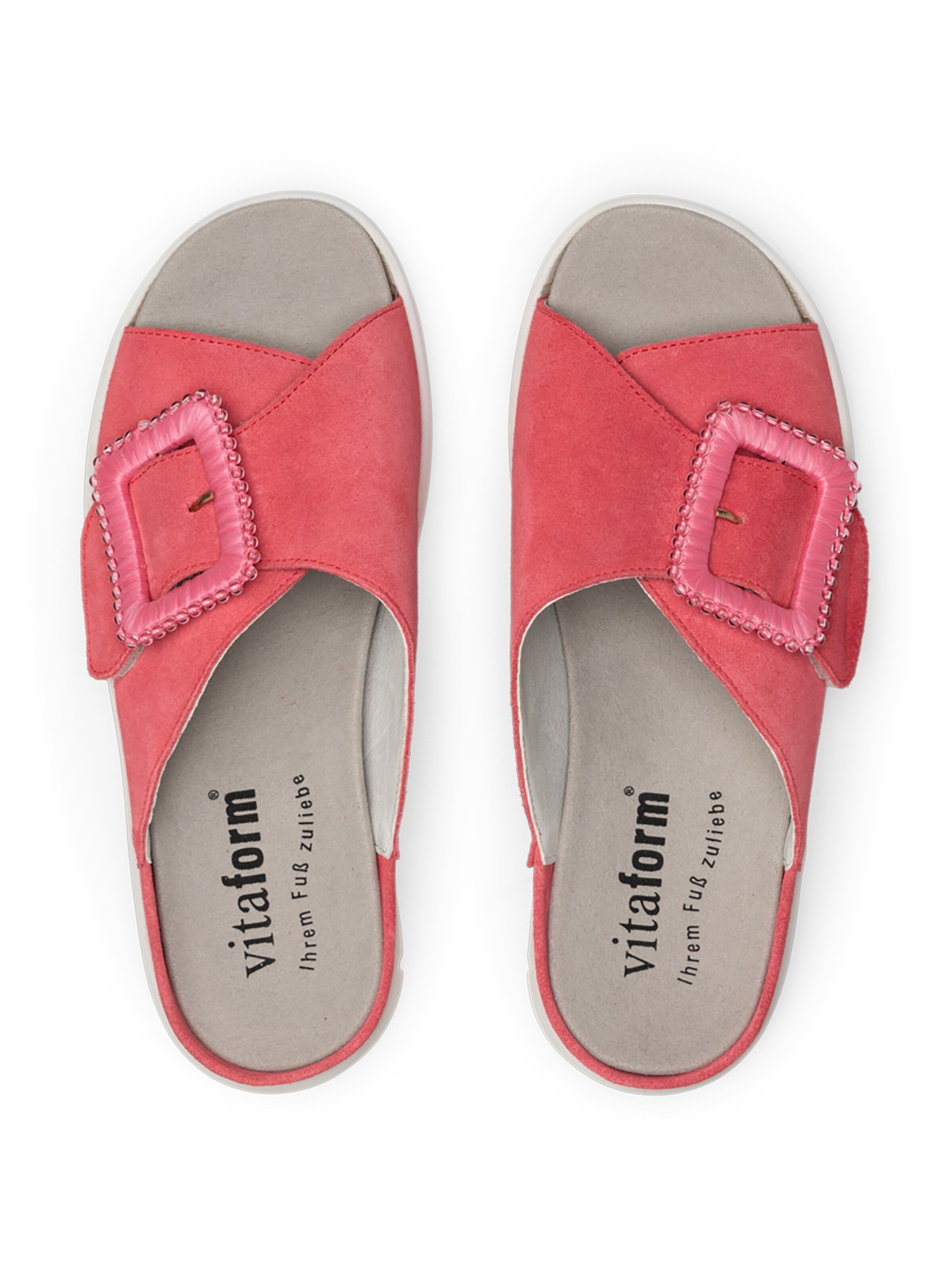 VITAFORM Mules in Red