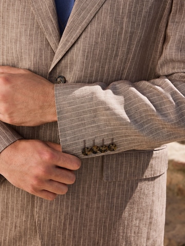 Next Regular fit Suit Jacket 'N.Premium' in Beige