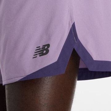 new balance Loosefit Sportbroek 'Essential' in Lila