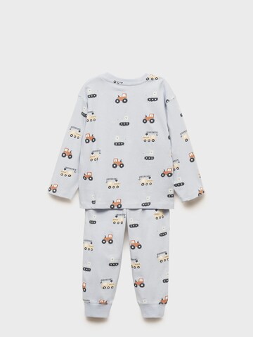 MANGO KIDS Pajamas 'AOPWORK' in Blue