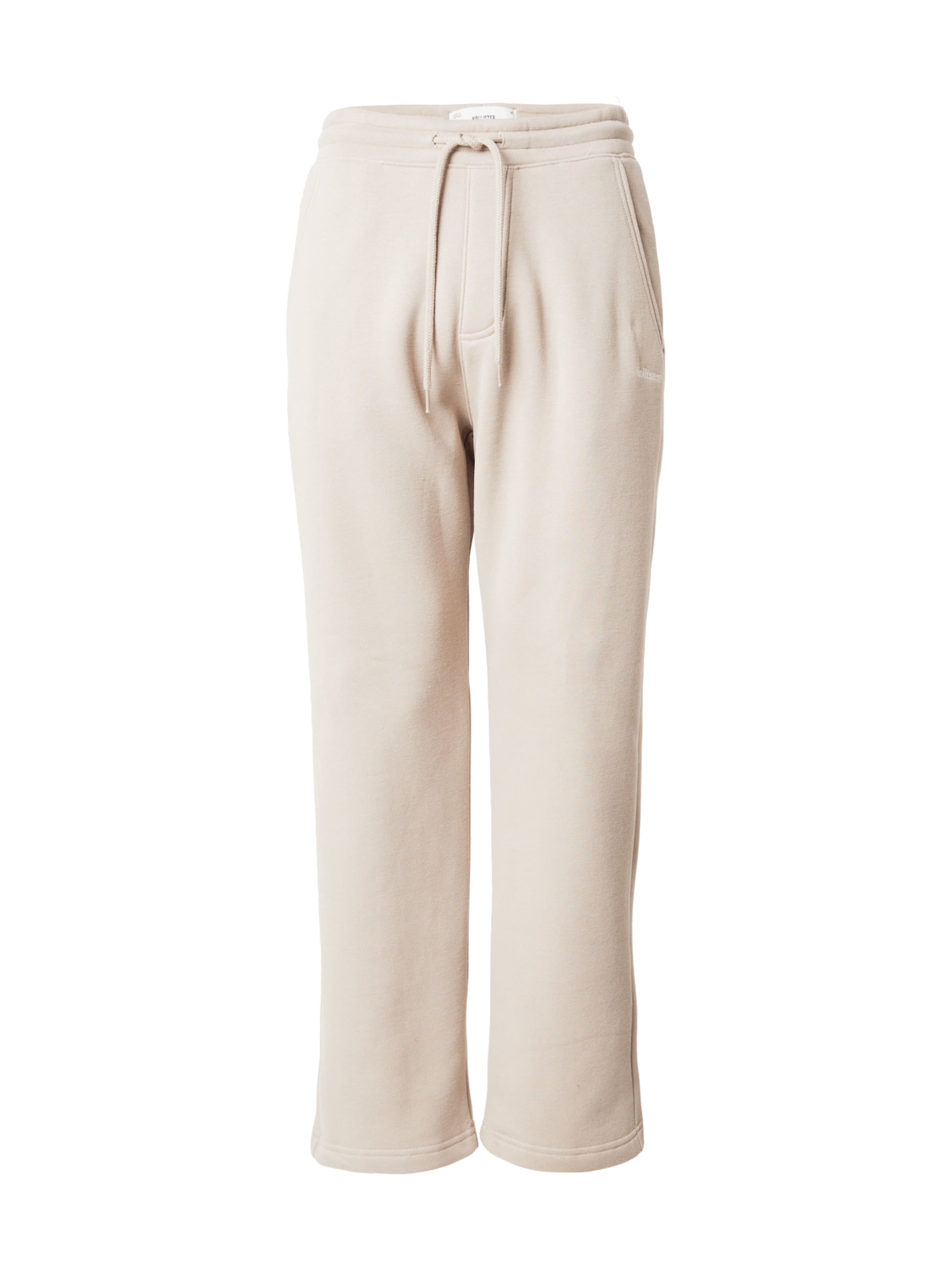 HOLLISTER Wide leg Broek in Bruin: voorkant