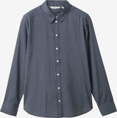 TOM TAILOR Blouse in Navy / Dusty blue / White, Item view