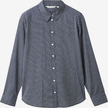 TOM TAILOR Blouse in Blauw: voorkant