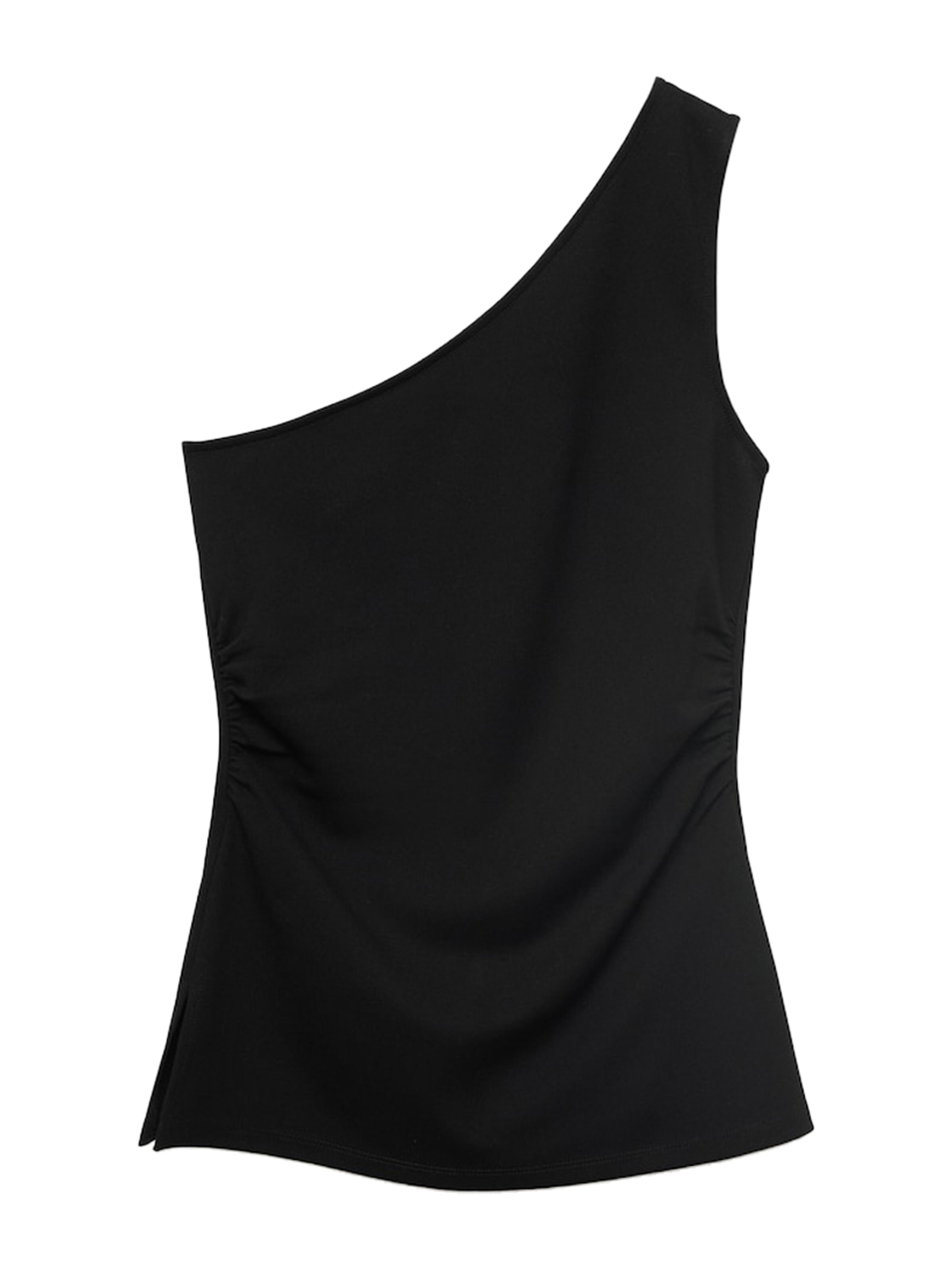 MANGO Top 'DAVID' in Schwarz: Vorderseite