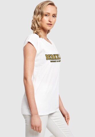 T-shirt 'Berkeley University' Merchcode en blanc