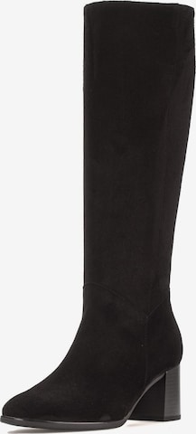 Bottes GABOR en noir : devant