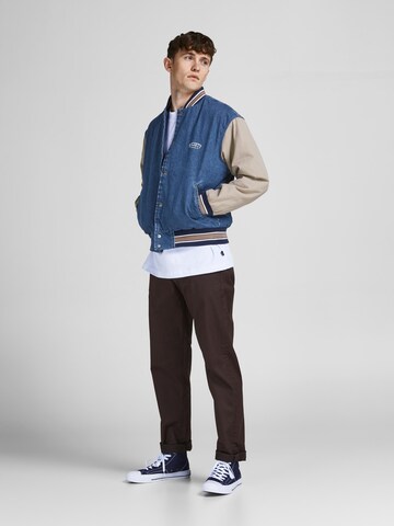 Veste mi-saison 'Mash Up' JACK & JONES en bleu