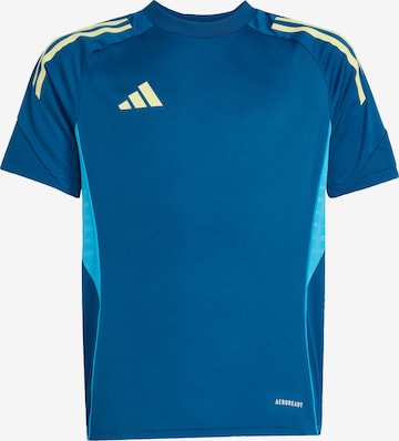 ADIDAS PERFORMANCE - Camiseta funcional 'Tiro 25 Competition' en azul: frente