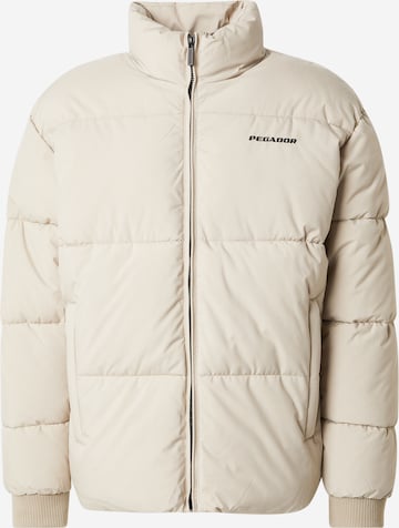 Giacca invernale 'SOLIN' di Pegador in beige: frontale