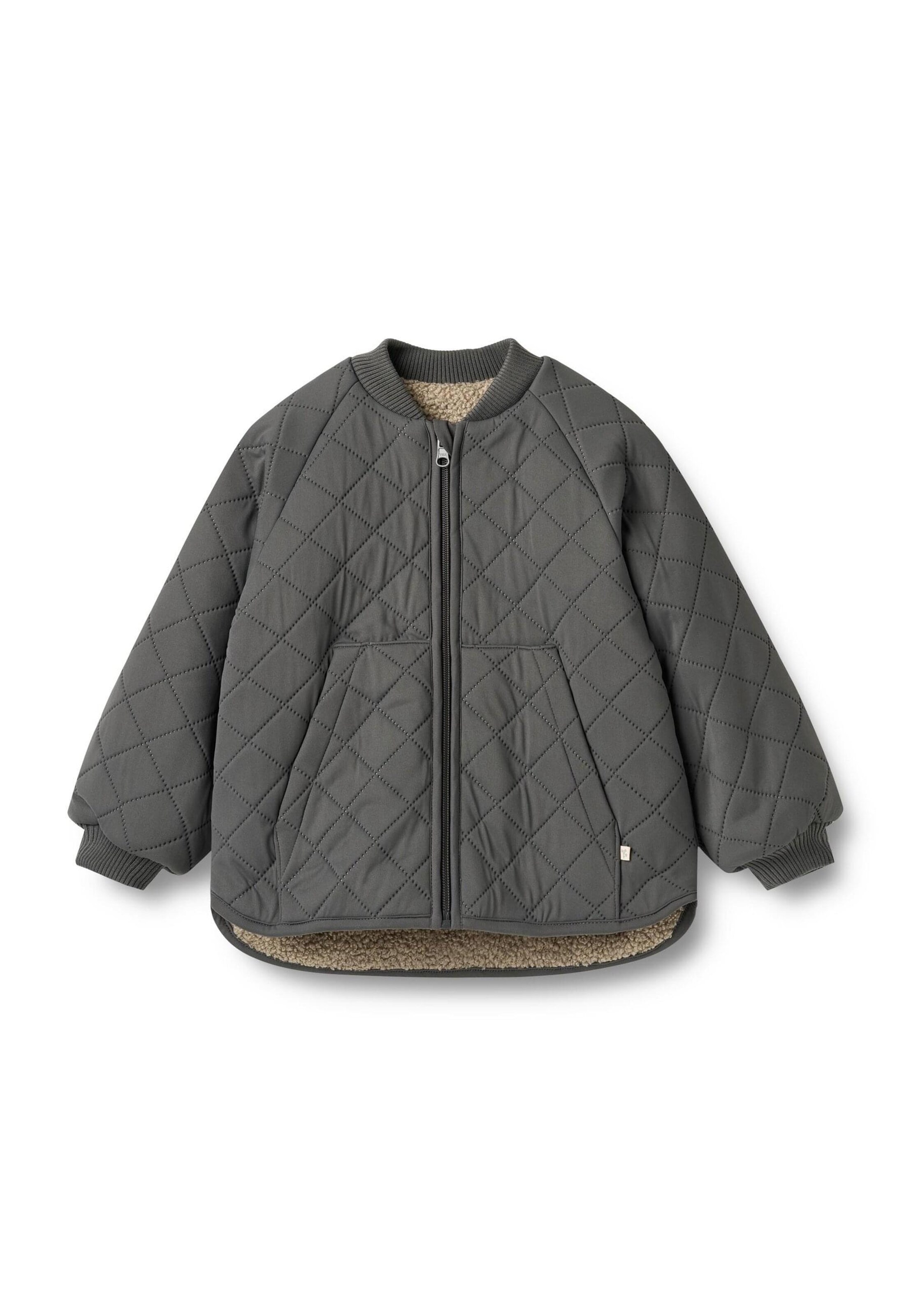 WHEAT Přechodná bunda 'Lake' – černá: přední strana