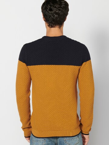 KOROSHI Pullover i orange
