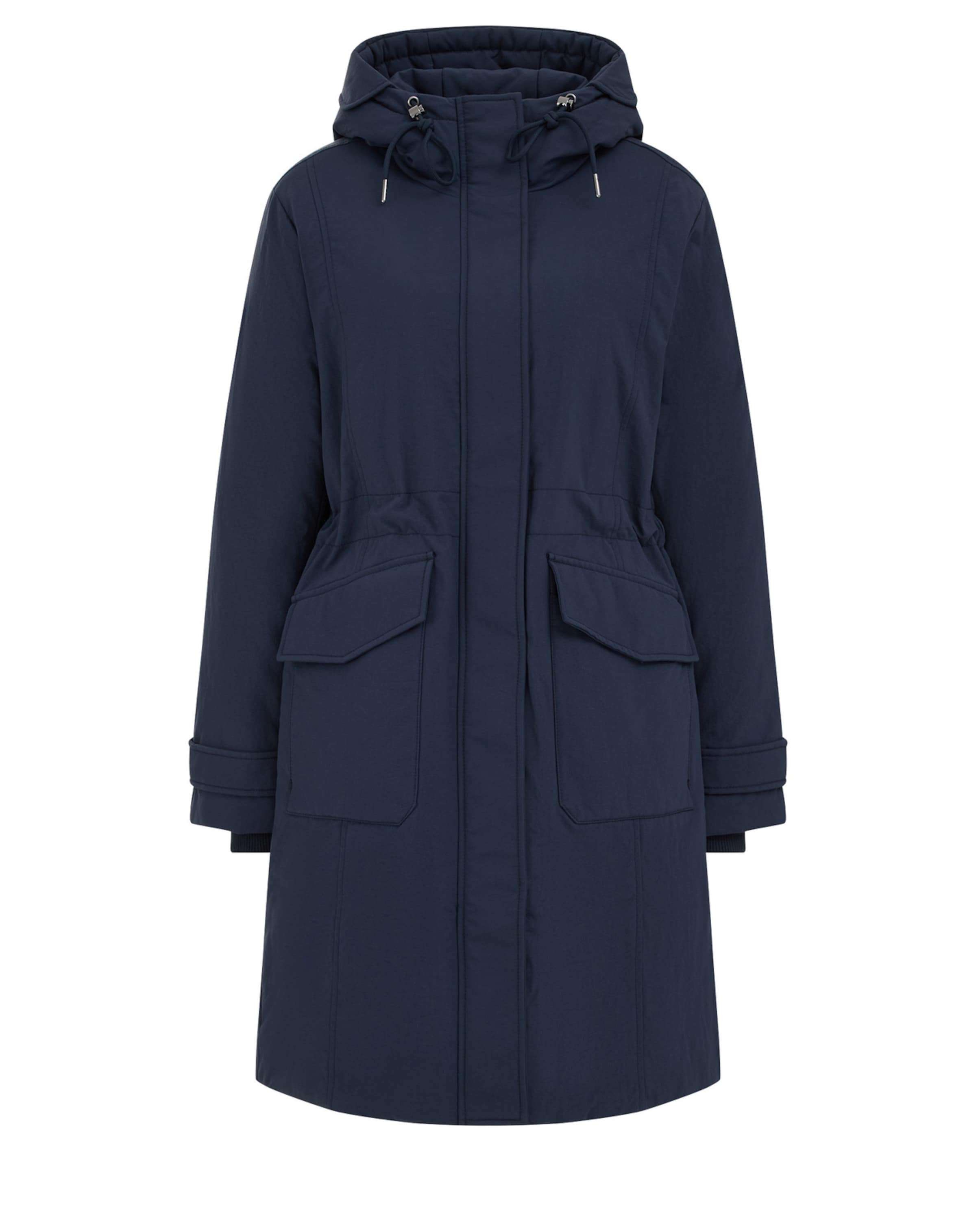 WE Fashion Átmeneti parka - kék: elől