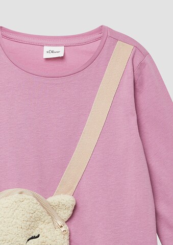 T-Shirt s.Oliver en rose