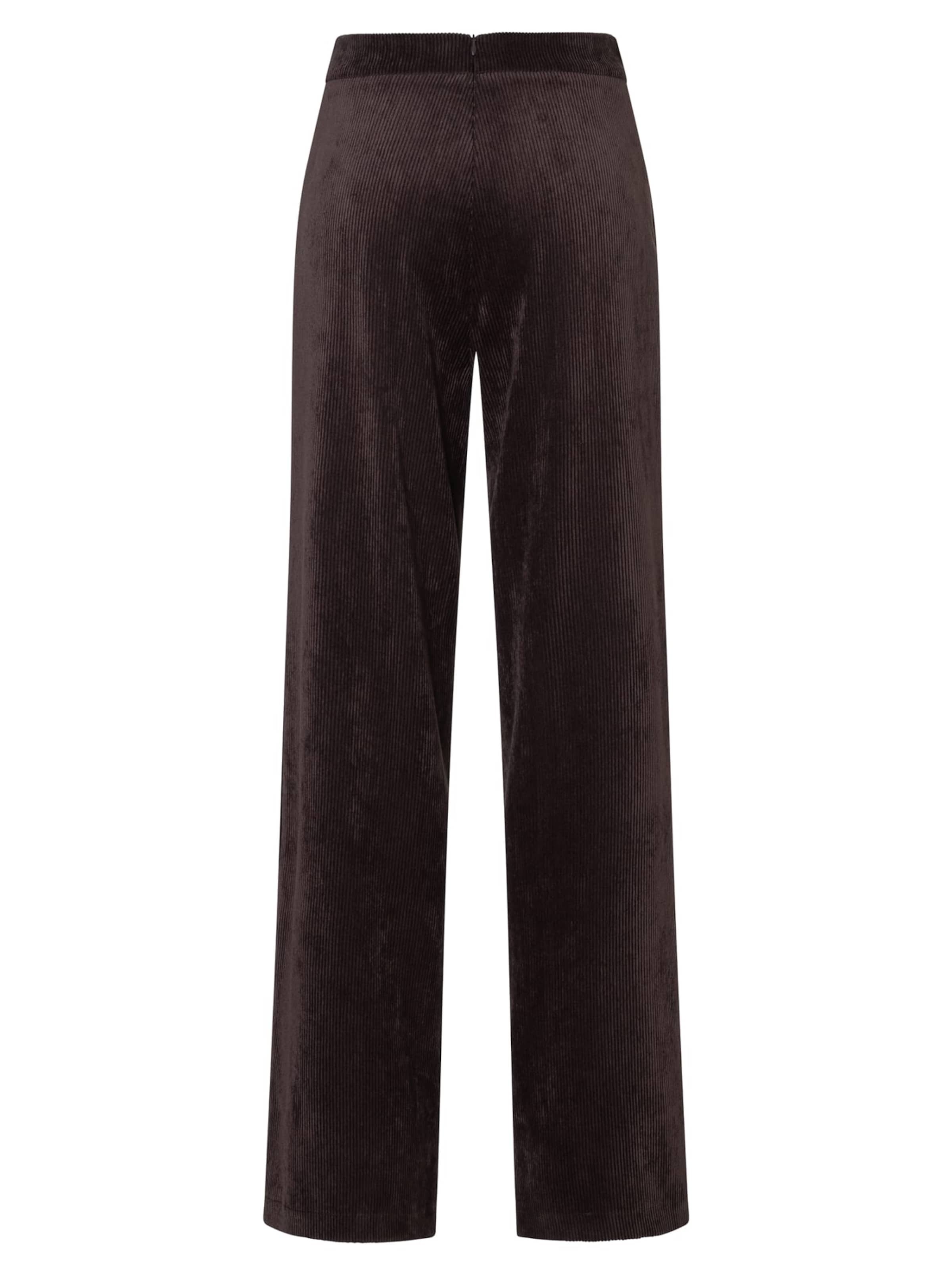 Ana Alcazar Regular Trousers 'Enliria' in Brown