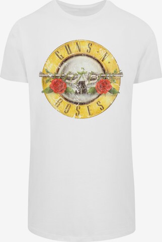 F4NT4STIC Shirt 'Guns 'n' Roses ' in Weiß: predná strana