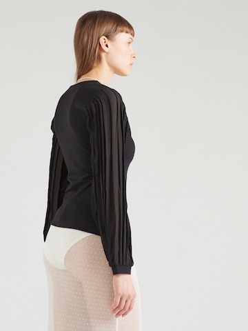 ABOUT YOU Blouse 'Tessy' in Zwart