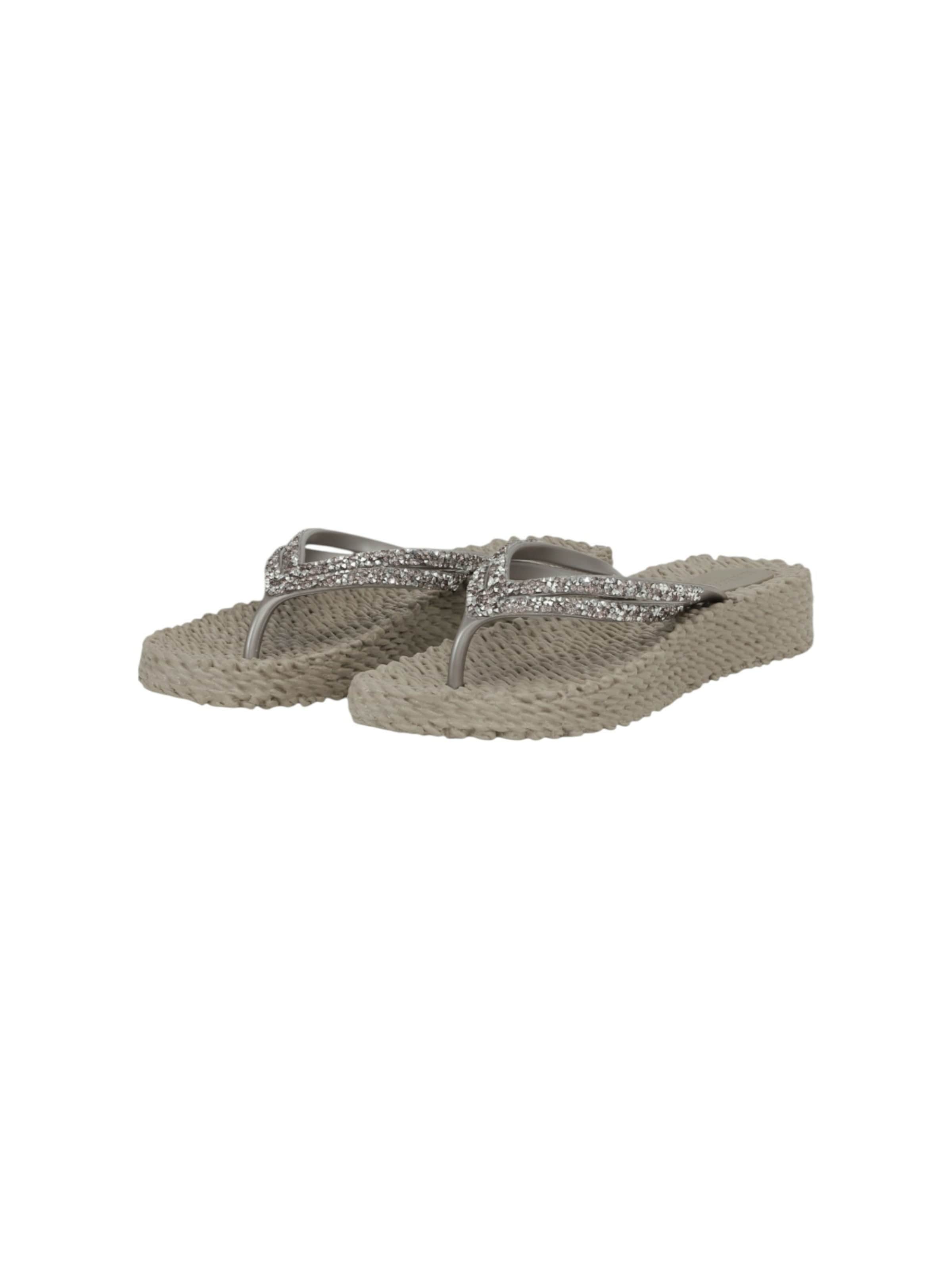 ILSE JACOBSEN T-Bar Sandals 'Cheerful08M' in Grey