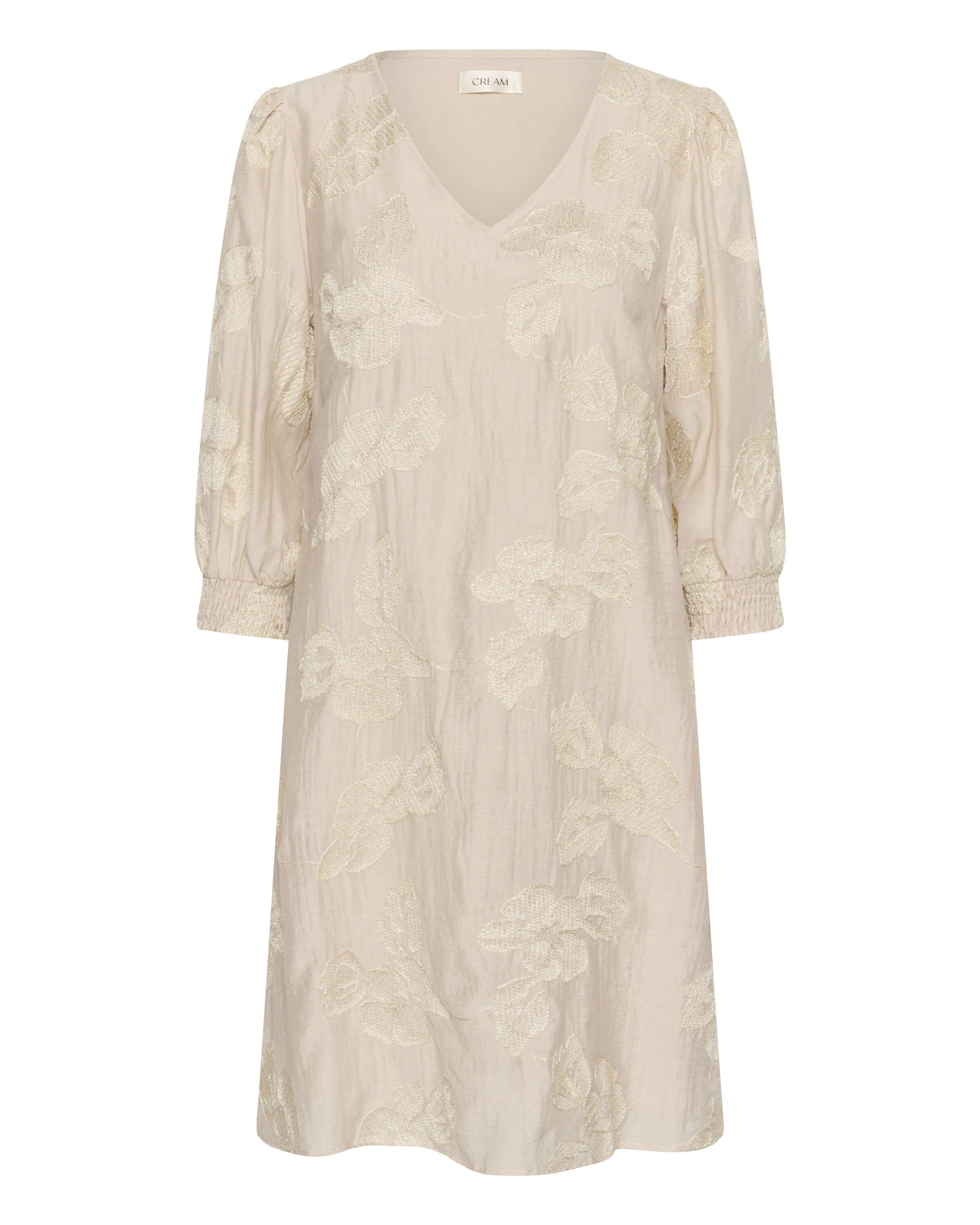 Cream Kleid in Beige: Vorderseite
