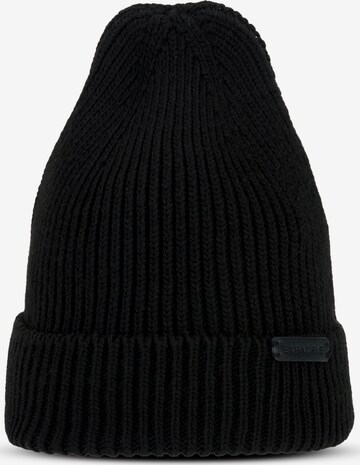 Expatrié Beanie 'Luna' in Black: front