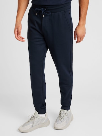 BOSS Black Tapered Broek 'Lamont' in Blauw: voorkant