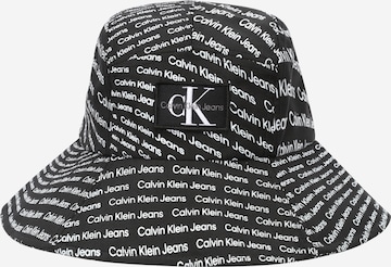 Calvin Klein Jeans Hat in Black: front